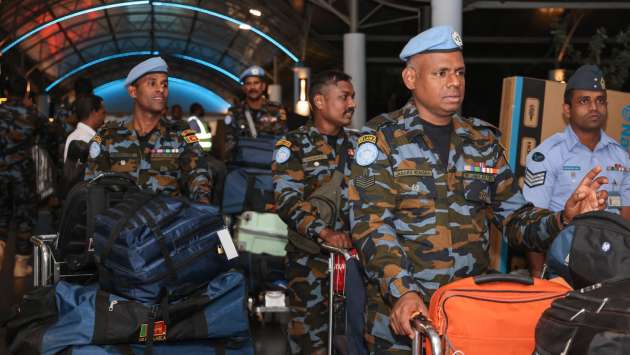 SLAF deploys 11th contingent to MINUSCA