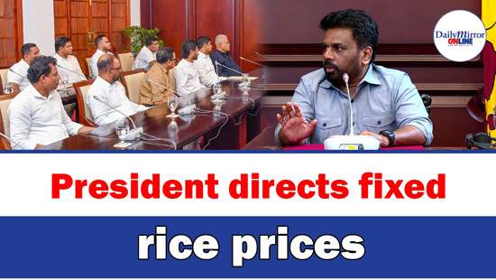 President directs fixed rice prices