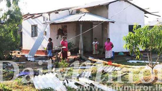 1,124 houses damaged: 4,918 people affected