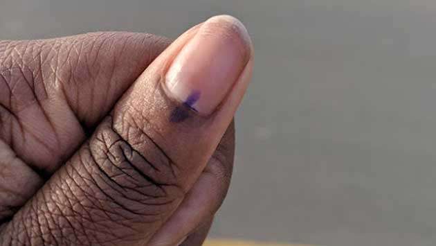 Thumb of the voters to be marked at the General Election?