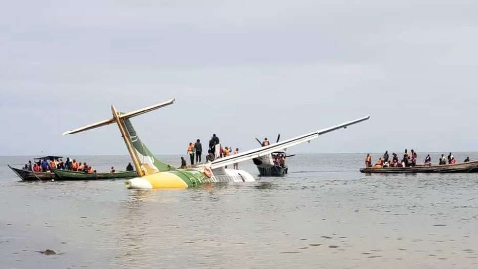 Tanzanian Precision Air plane crashes into Lake Victoria
