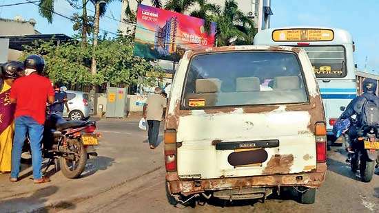 School transport wobbles on a system on flat tyres