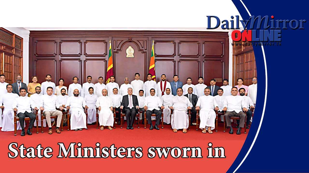 State Ministers sworn in