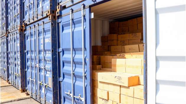 Maldives donates 14 containers of Tuna to Sri Lanka