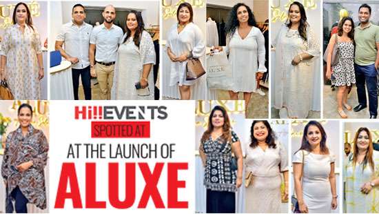 Spotted: At the launch of Aluxe
