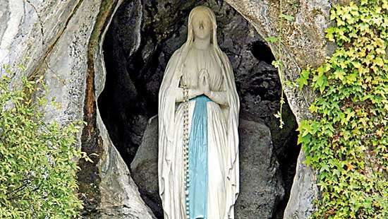 Lourdes:  When a search for firewood turned into a fountain of healing