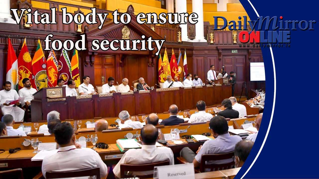 Vital body to ensure food security