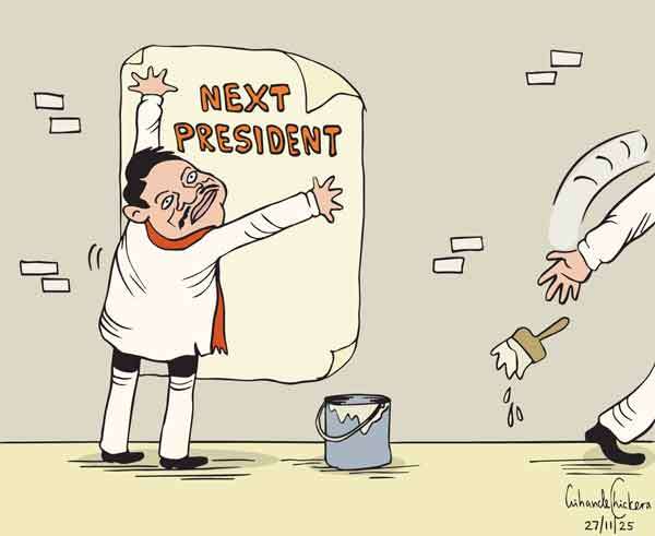 Cartoon of the Day 27-11-2025: A Poster, a Promise, and a Race Against Time