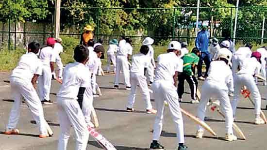 Tokyo Cement  concretes Foundation of rural cricketers