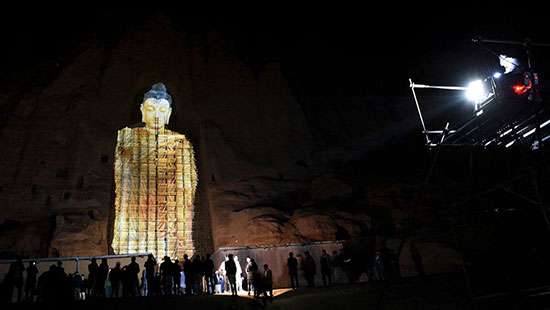 3D return for Bamiyan Buddha