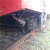 Train derails at Colombo Fort, disrupting rail services