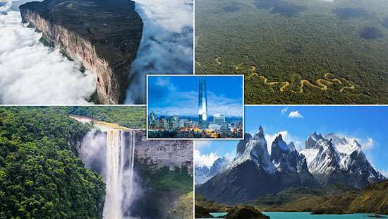 Astonishing landscapes of South America