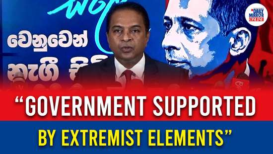 “Government supported by extremist elements”