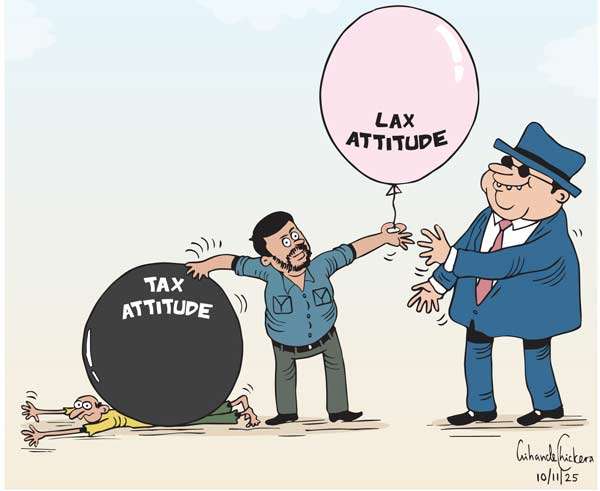 Cartoon of the Day 10-11-2025: The Weight of Taxes and the Lightness of Privilege