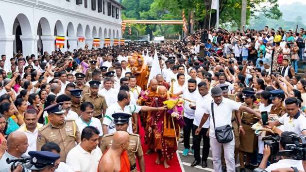 Peace walk continues from Kandy