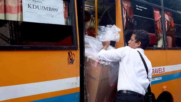 Ballot boxes brought to counting centres