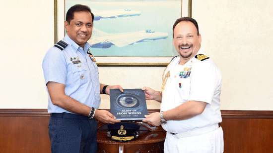 Italian, UK defence attaches call on Air Force Chief