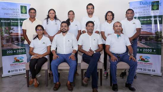 Kelsey Homes ‘VERDANT VILLAS’ Negombo successful project completion conducts  its first Annual General Meeting with the newly formed Owners Association