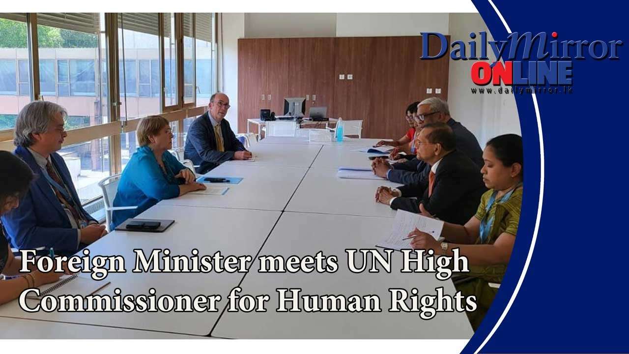 Foreign Minister meets UN High Commissioner for Human Rights