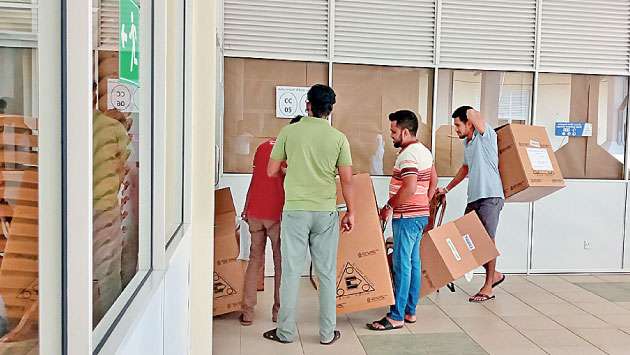 Polling booths relocated