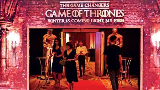 Cinnamon Grand Colombo in association with Seylan Bank  Game of Thrones