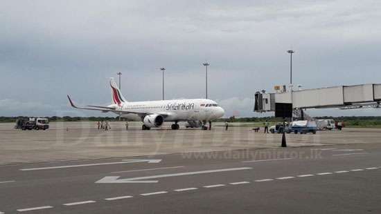 Inclement weather in Katunayake forces two aircraft from Melbourne, Male land at Mattala