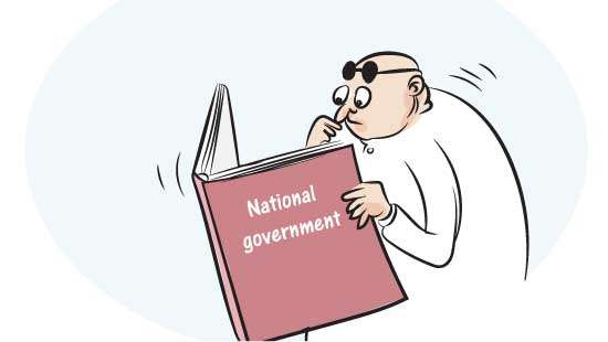 National government; a farce