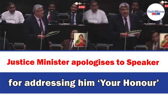 Justice Minister apologises to Speaker for addressing him ‘Your Honour’