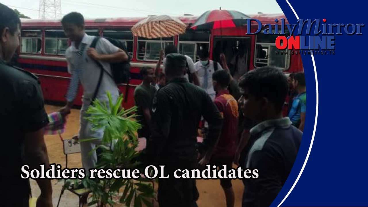 Soldiers rescue OL candidates