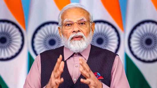 Modi congratulates India over victory against SL