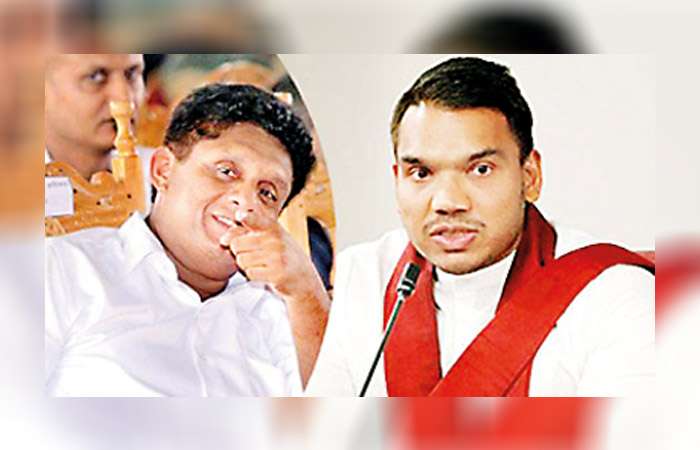 Why did Sajith meet Namal?