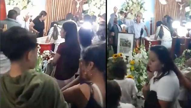 Man shocks mourners by showing up to his own funeral alive