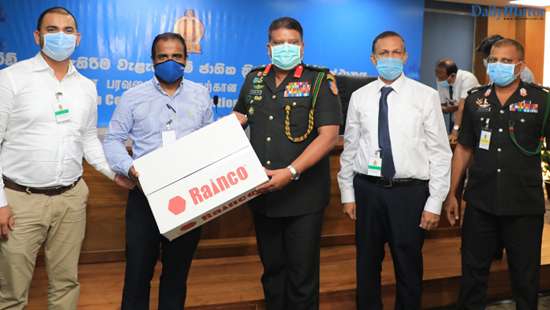 Rainco donates 2.4 million worth PPE towards the fight against COVID-19