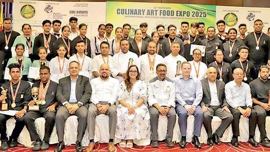 Aitken Spence Hotels wins big at Culinary Art Food Expo 2025