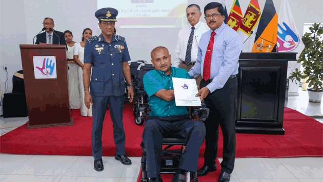 Electric wheelchairs donated to war-disabled veterans