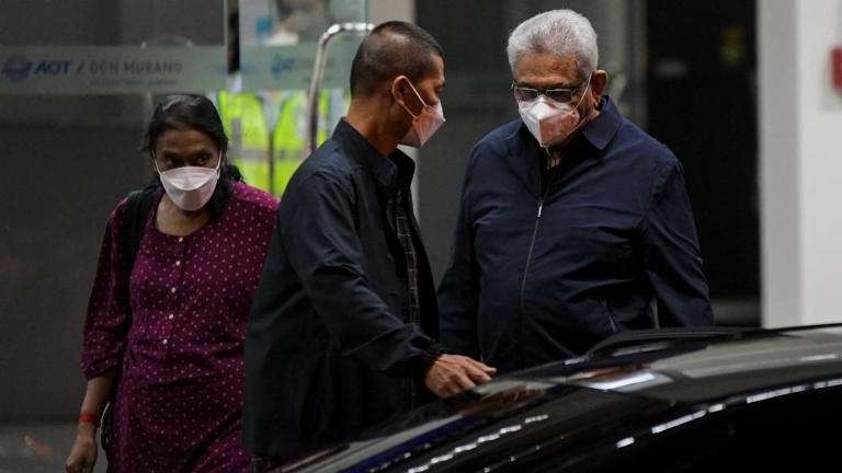 Fmr President Gotabaya Rajapaksa arrives in Thailand