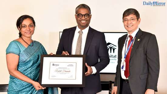 Rakhil Fernando, Managing Director of Daraz appointed as Habitat for Humanity Sri Lanka Goodwill Ambassador