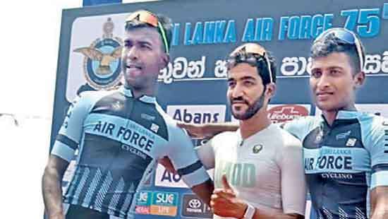 UAE cyclist wins opening stage of Tour de Air Force