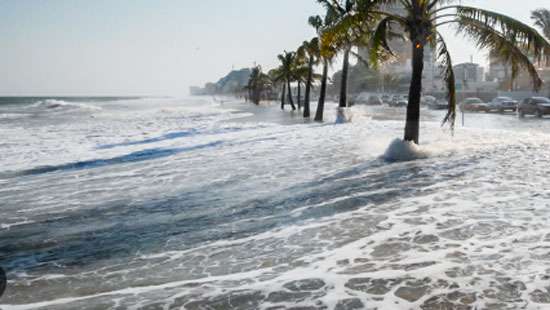 Rising sea levels threaten Sri Lanka: 6,110 hectares to vanish by 2025