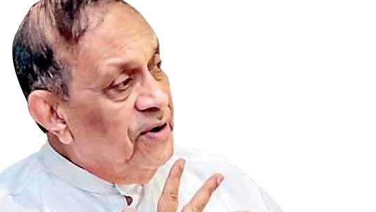 Country needs a ceasefire: Karu Jayasuriya