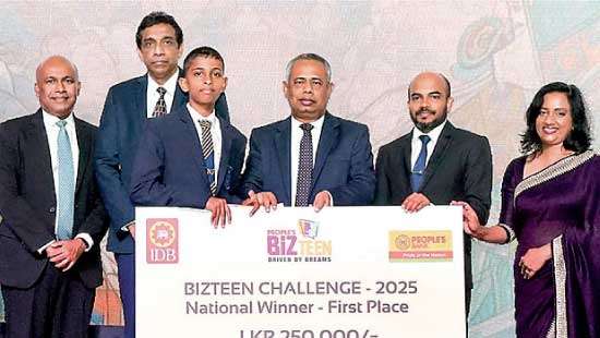 People’s Bank recognises ‘BizTeen’ winners; launches ‘YES TEEN’ Account