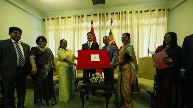 China donates Rs. 43 million worth of materials to support women and children in Sri Lanka