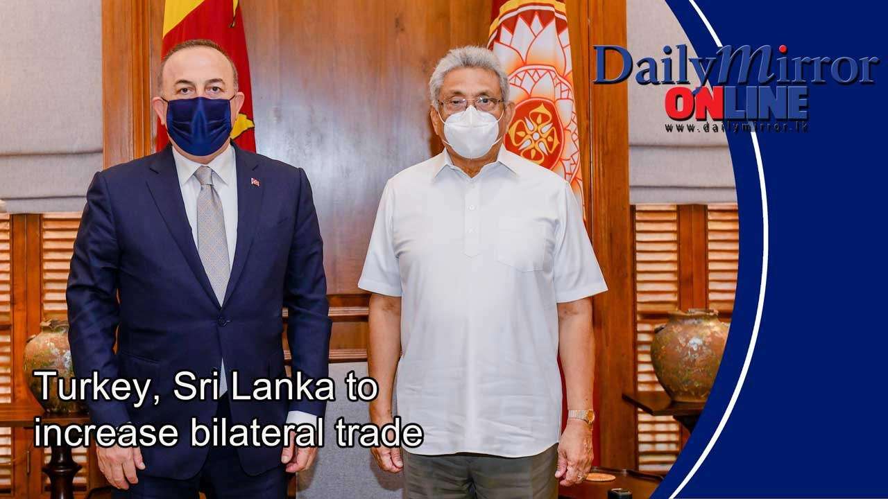 Turkey, Sri Lanka to increase bilateral trade