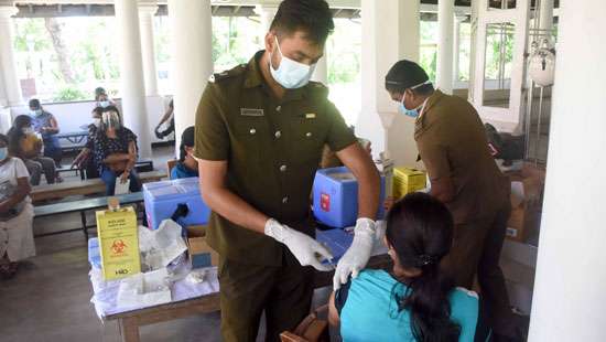 600 families in Yakkala area vaccinated with Sinopharm