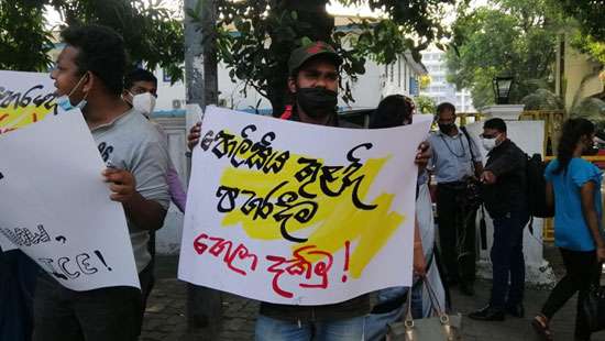 Protest against assault on journalist