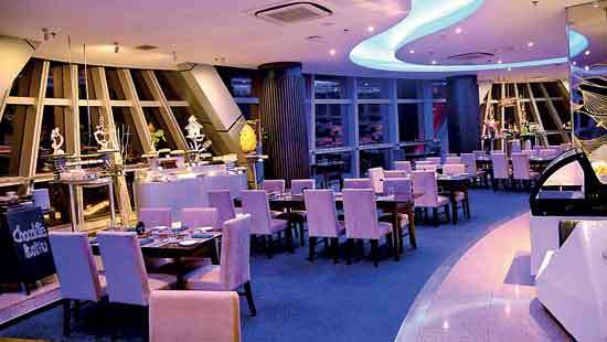 Blue Orbit An Elevated Dining Experience  750 Ft Above Ground