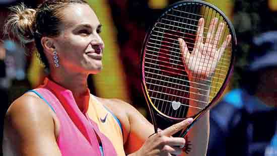 ‘Trophy  or  nothing’ as Sabalenka enters semi final