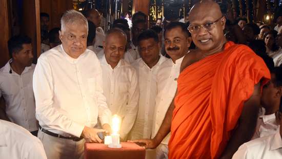 'Buddha Rashmi' Vesak Zone opens