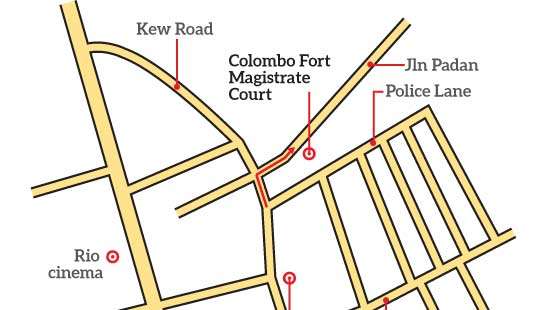 Roads that will be effected by the protest