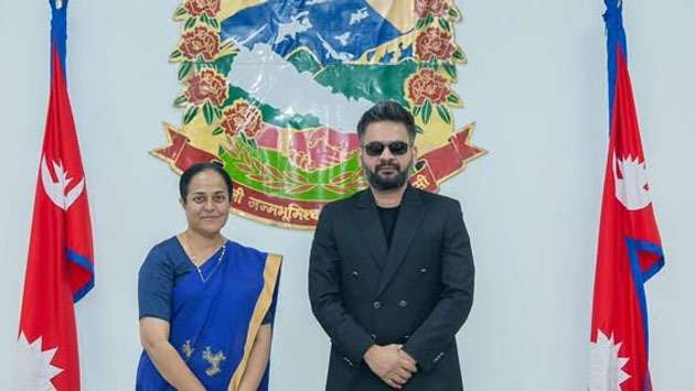 Sri Lankan Ambassador meets Nepal new Prime Minister
